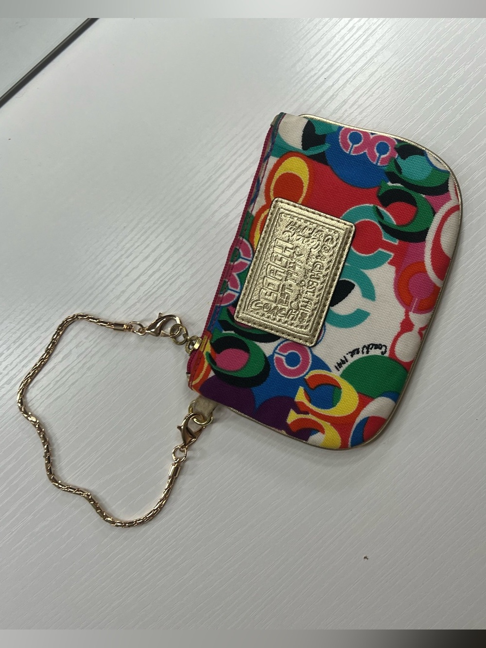 Coach Poppy Multi-ColorWristlet - Picture 5 of 9